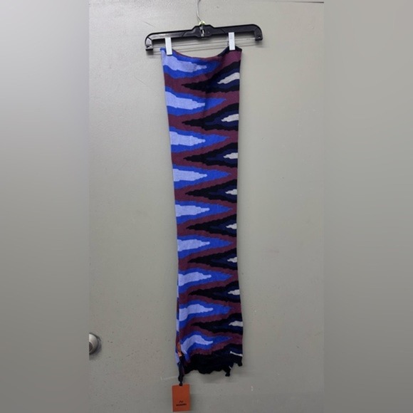 Missoni Accessories - Missoni Multicolor Knit Blue Scarf wolol and acrylic